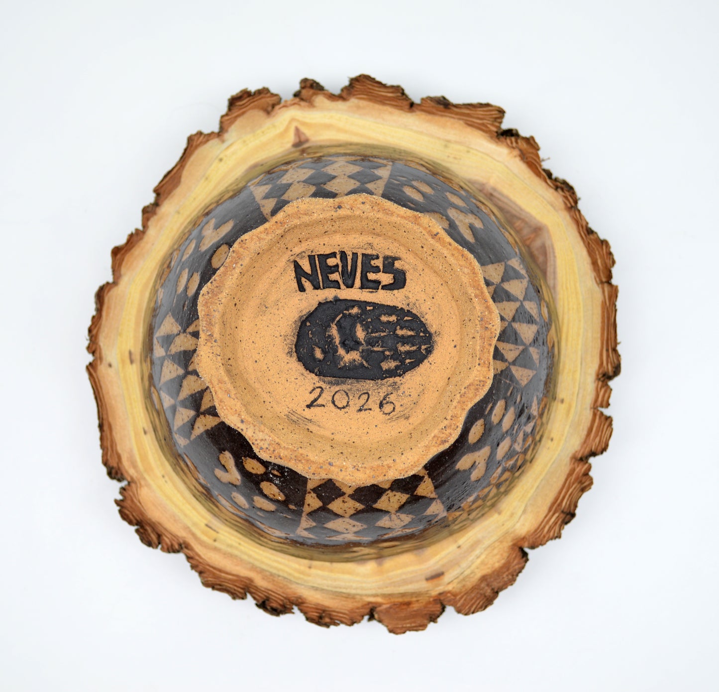 Wolf Tracks Quilt Bowl