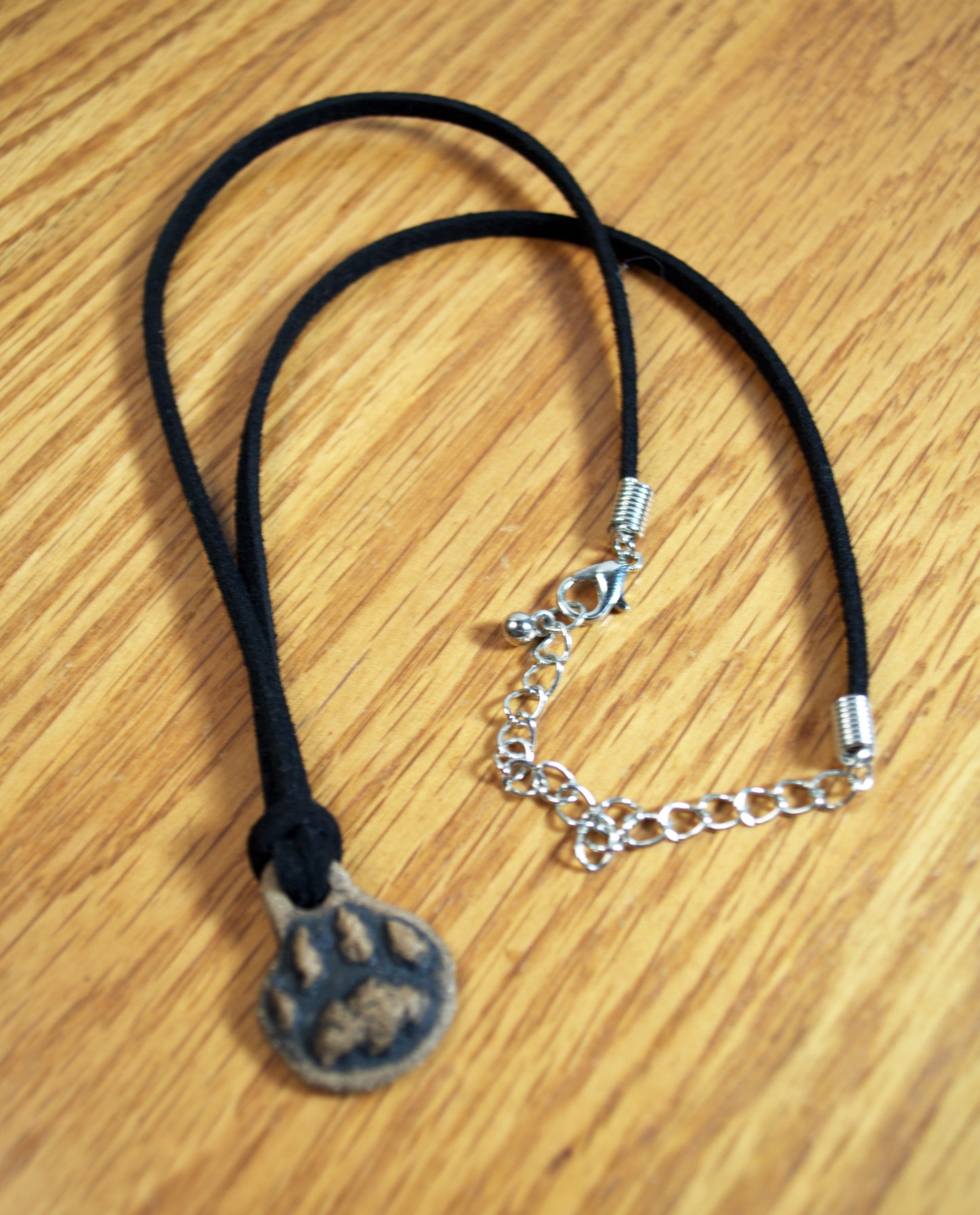 Black Suede Necklace Cord