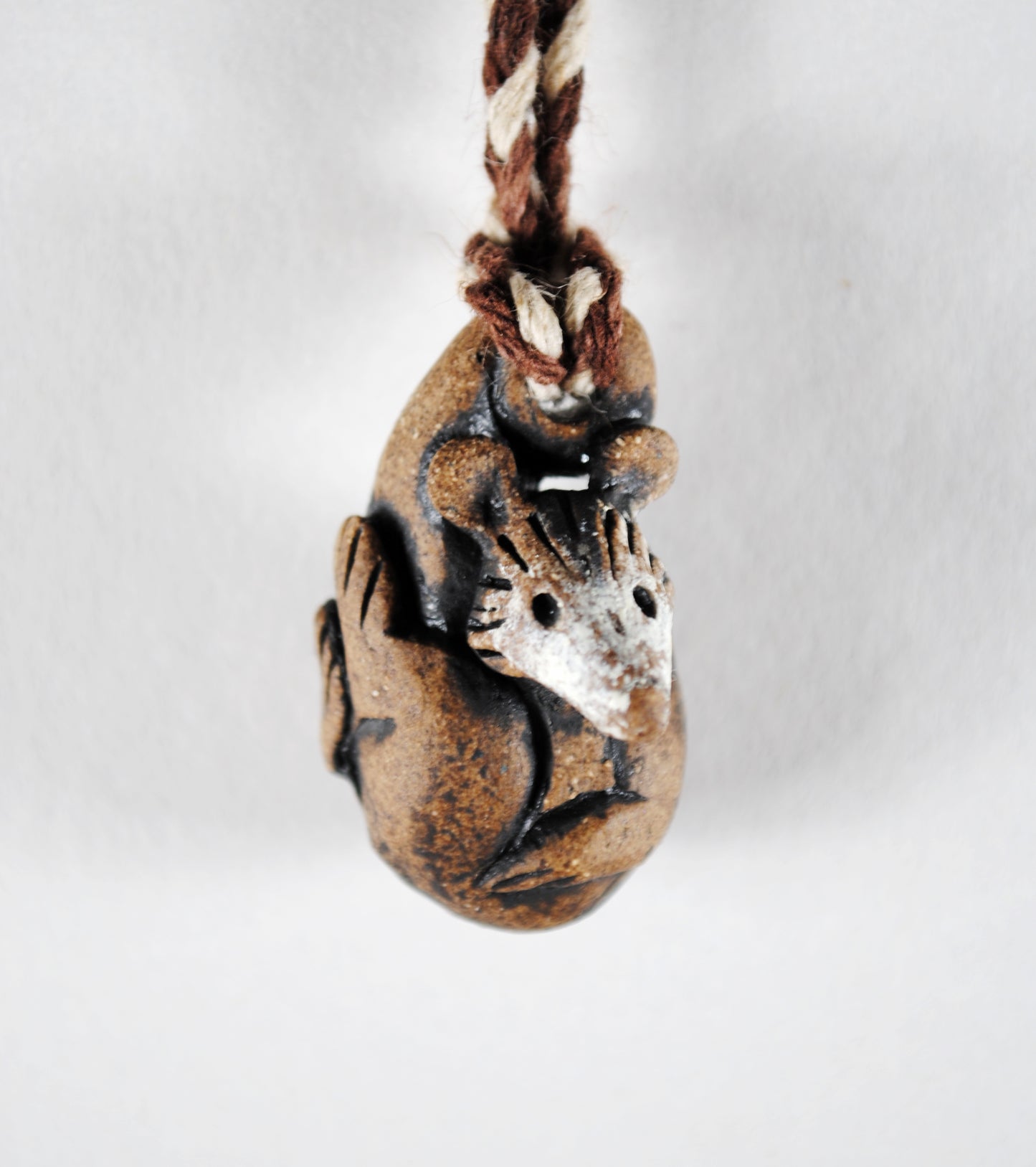 Hanging Opossum Pendant
