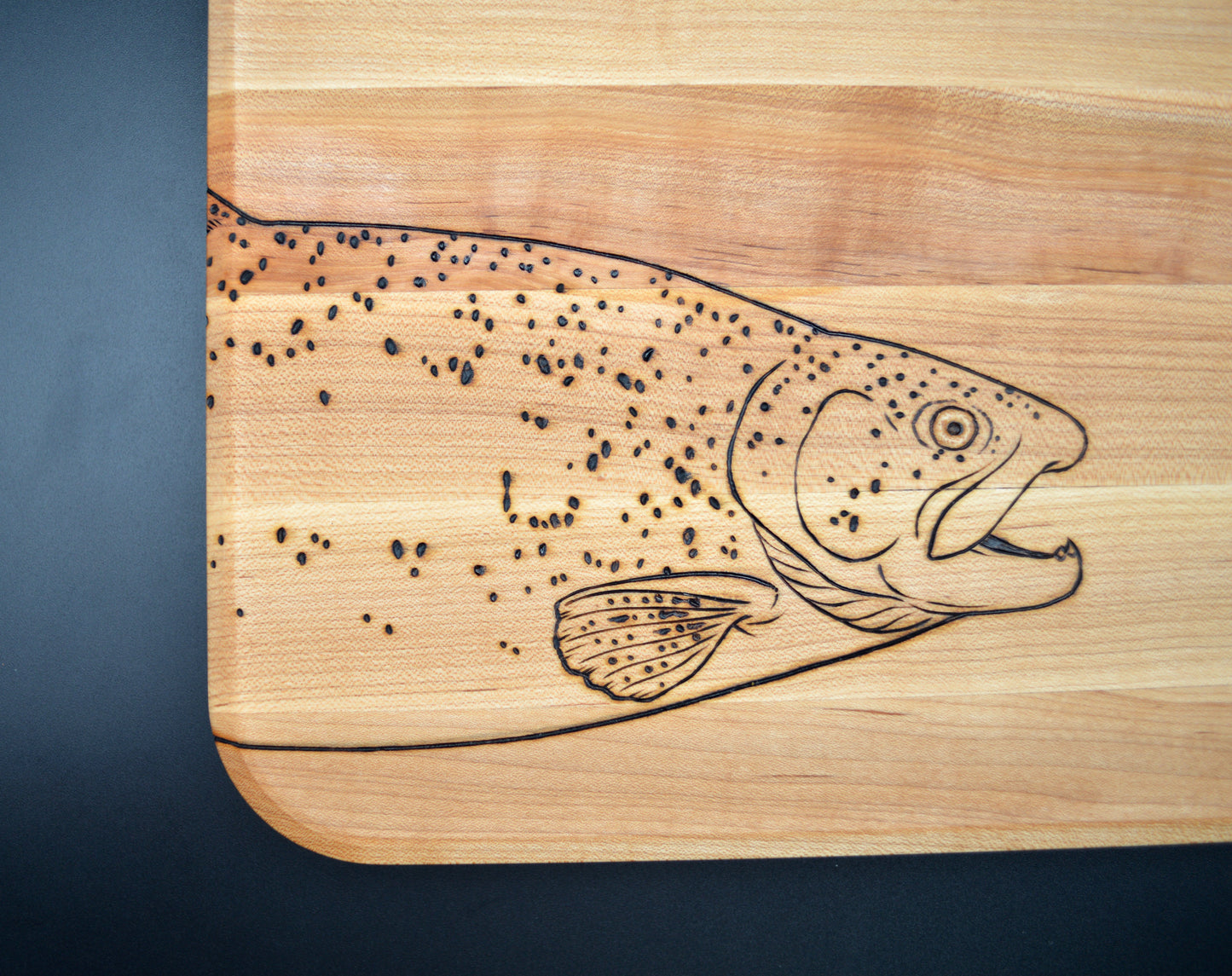 Salmon & Trout Double Sided Cutting Board