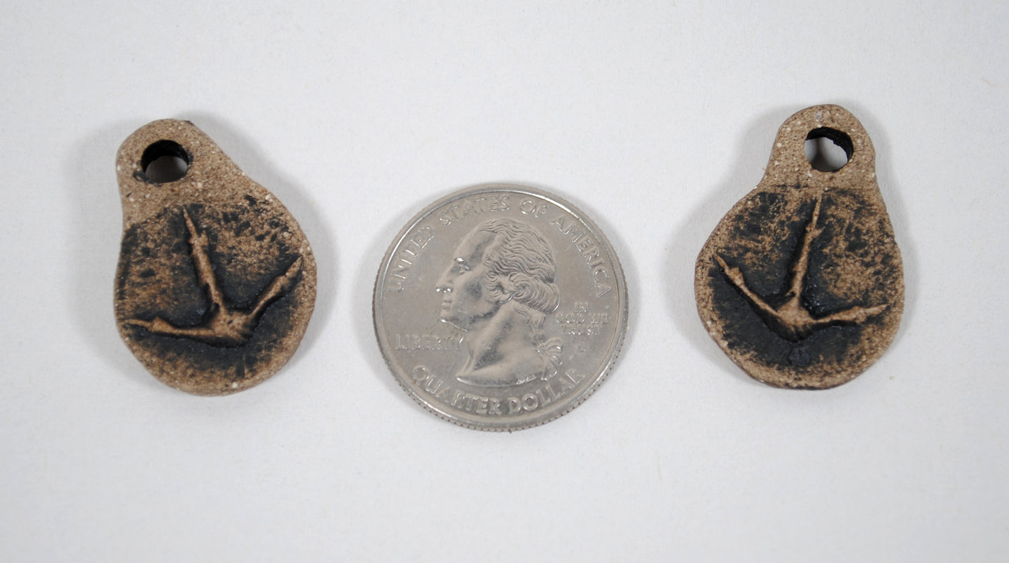 Turkey Track Pendant