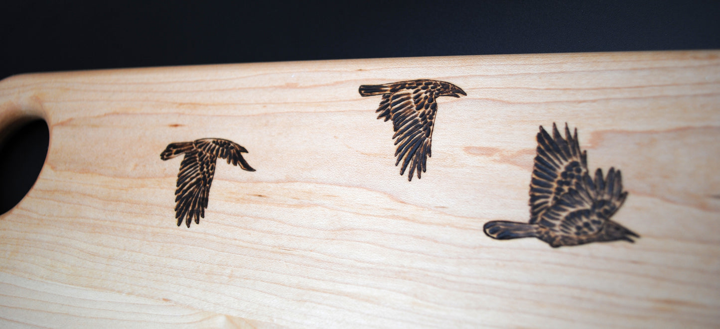 Wolf Pack Cutting Board