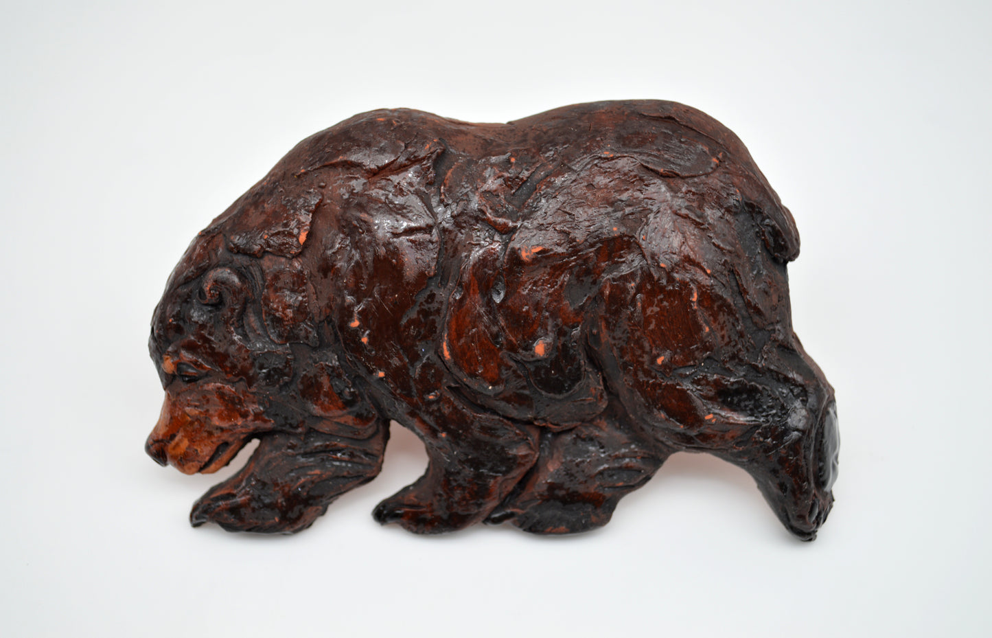 Walking Black Bear Wall Tile