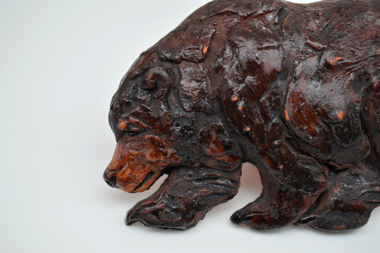 Walking Black Bear Wall Tile