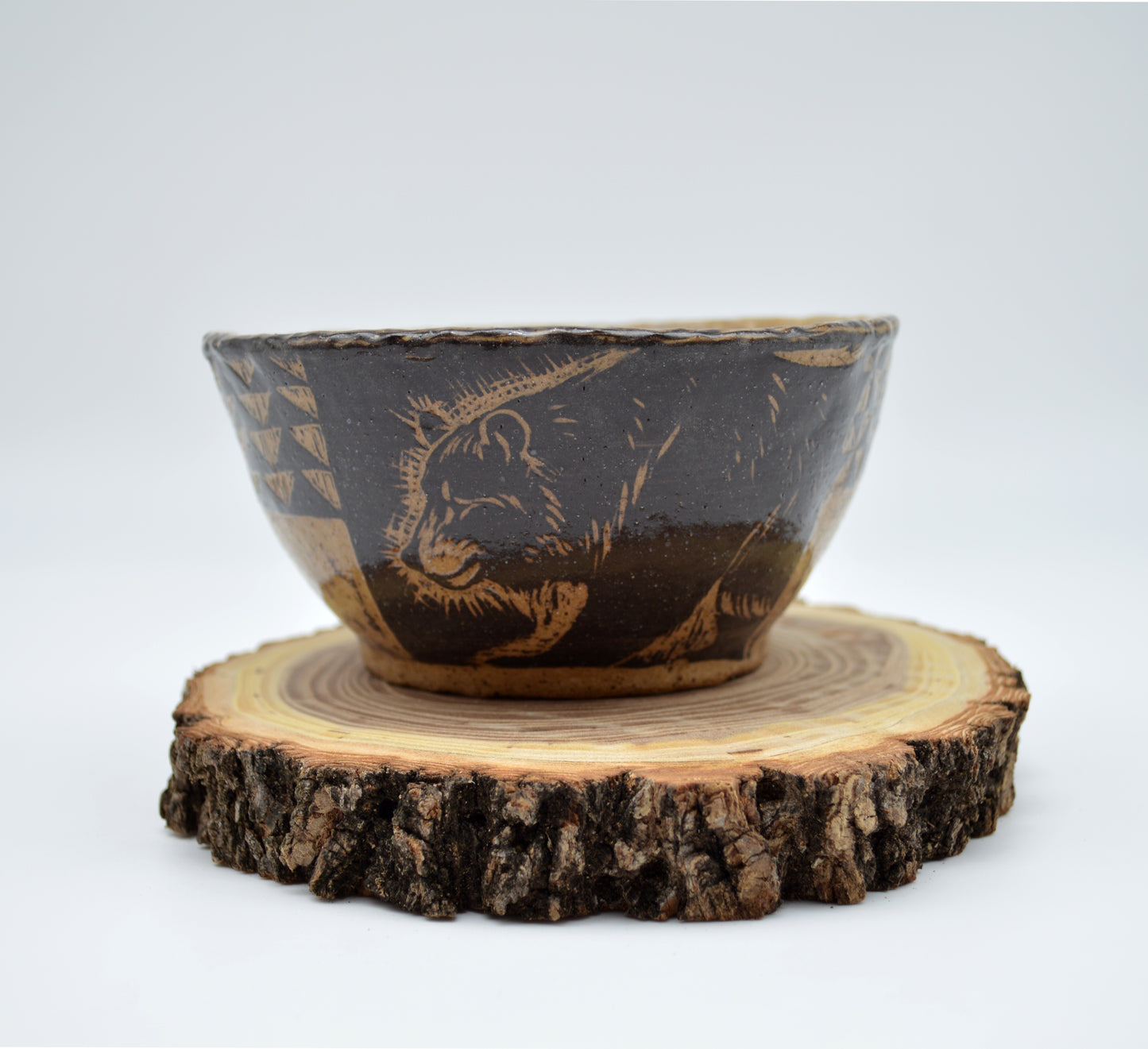 Black Bear Quilt Bowl