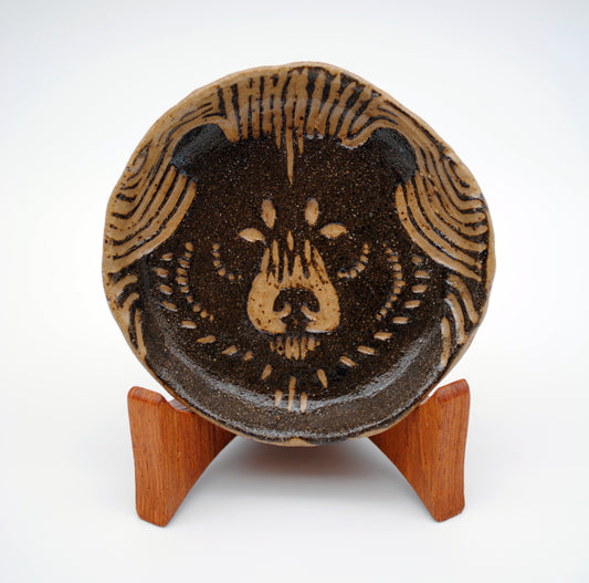 Black Bear Trinket Dish