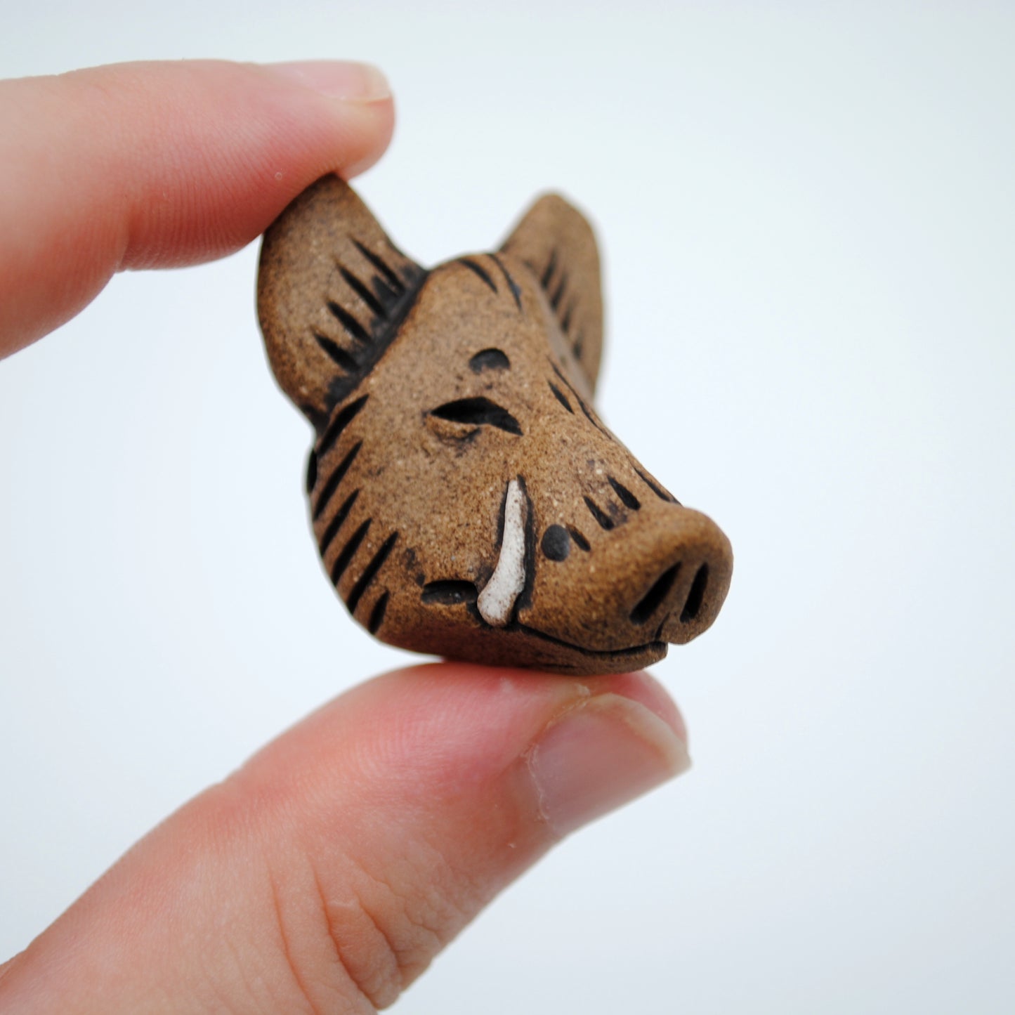 Boar Head Pendant