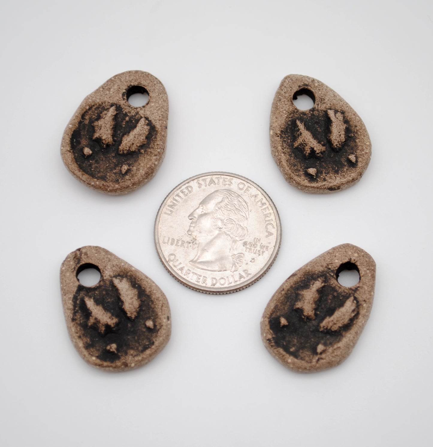 Pig/Boar Track Pendant
