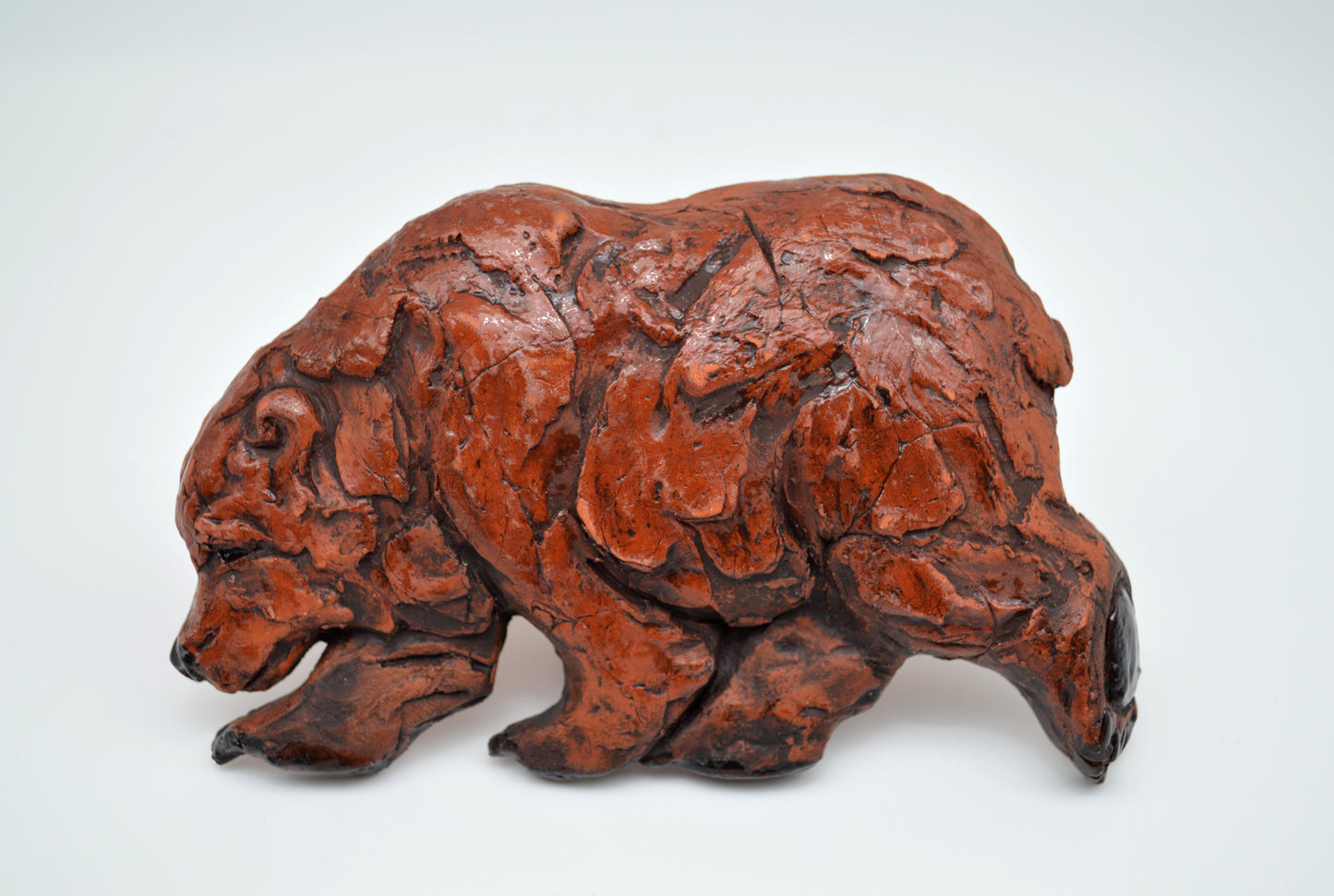 Walking Brown Bear Wall Tile