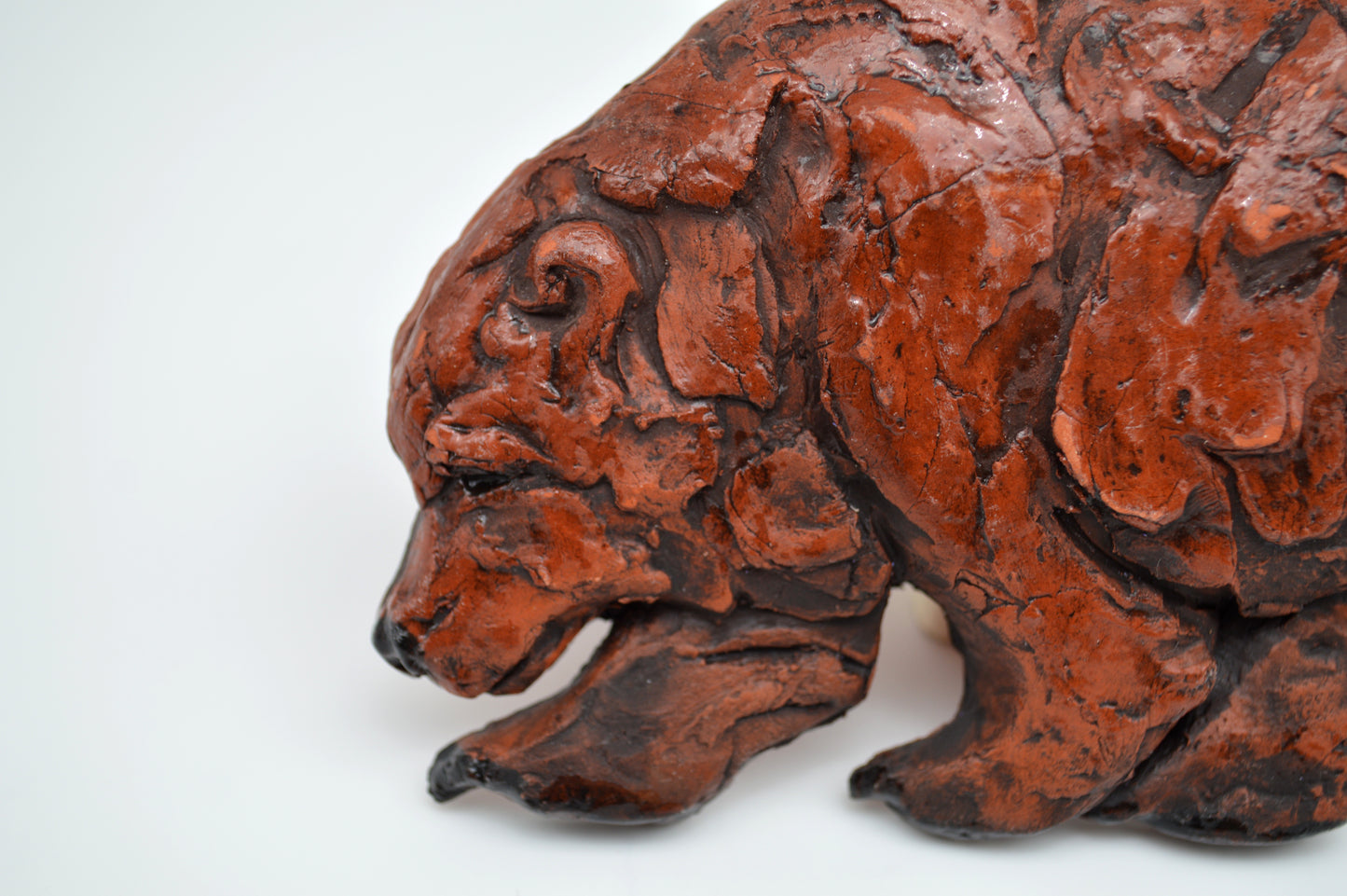 Walking Brown Bear Wall Tile