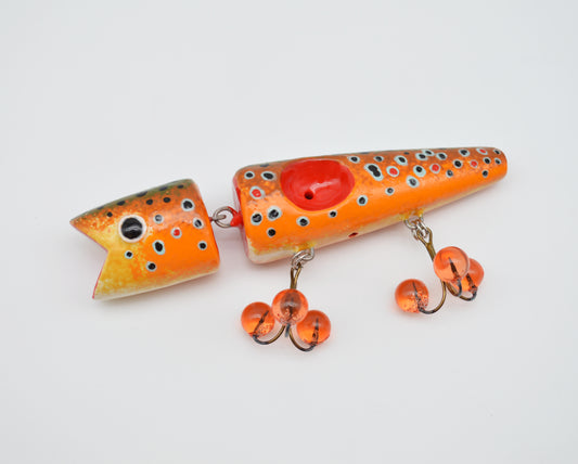 Brown Trout Jointed Lure Pipe