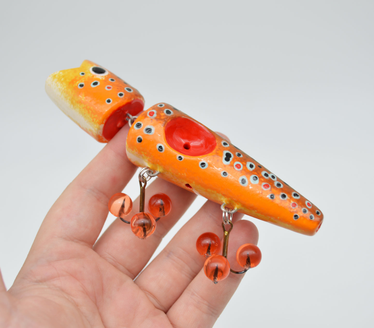 Brown Trout Jointed Lure Pipe