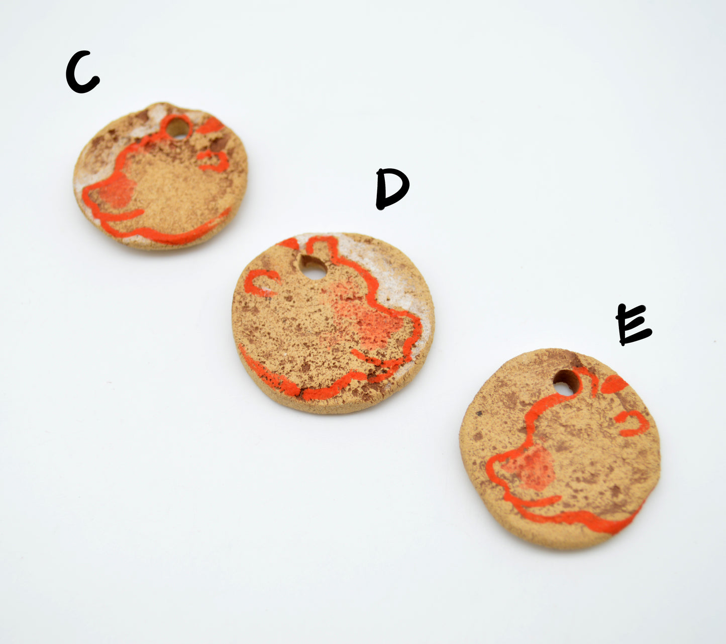 Cave Art Bear Pendants