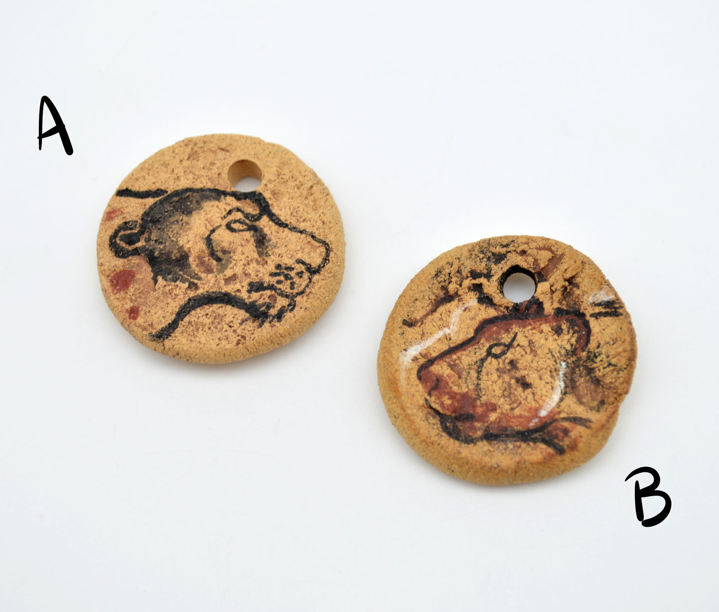 Cave Art Big Cat Pendants