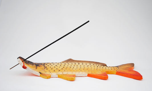 12'' Common Carp Incense Holder