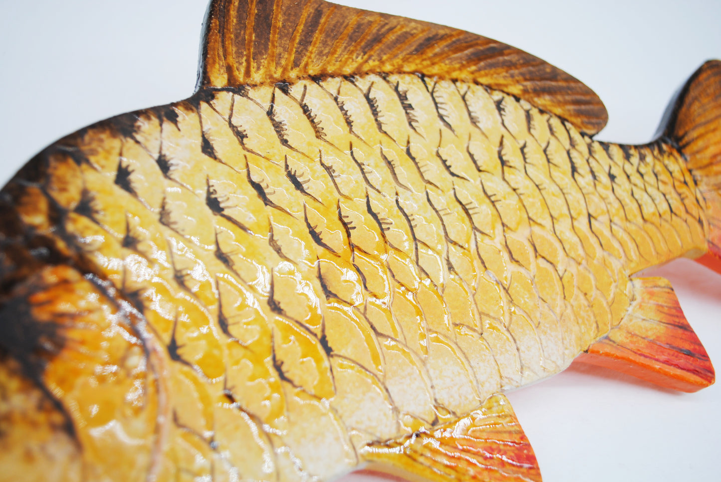 12'' Common Carp Incense Holder