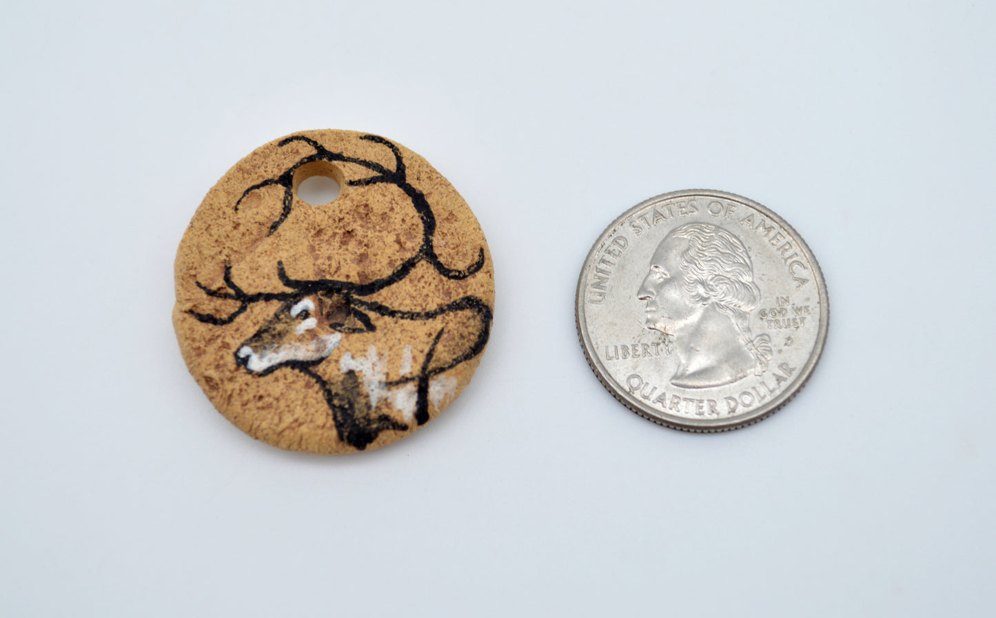 Cave Art Deer Pendants