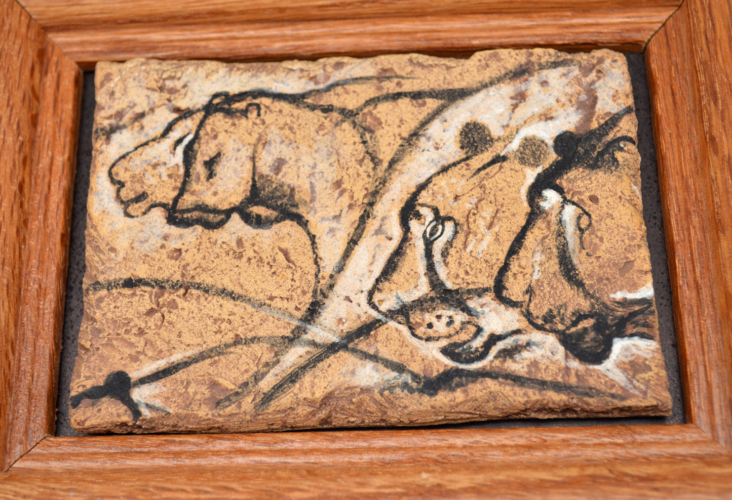 Chauvet Lions Cave Tile