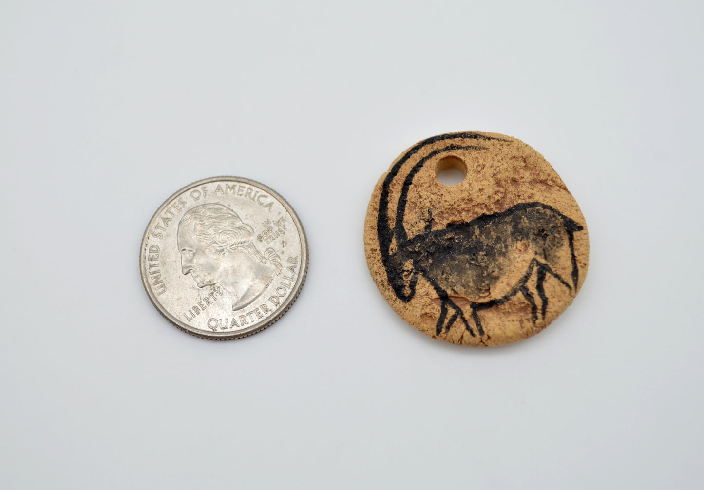 Cave Art Ibex Pendants