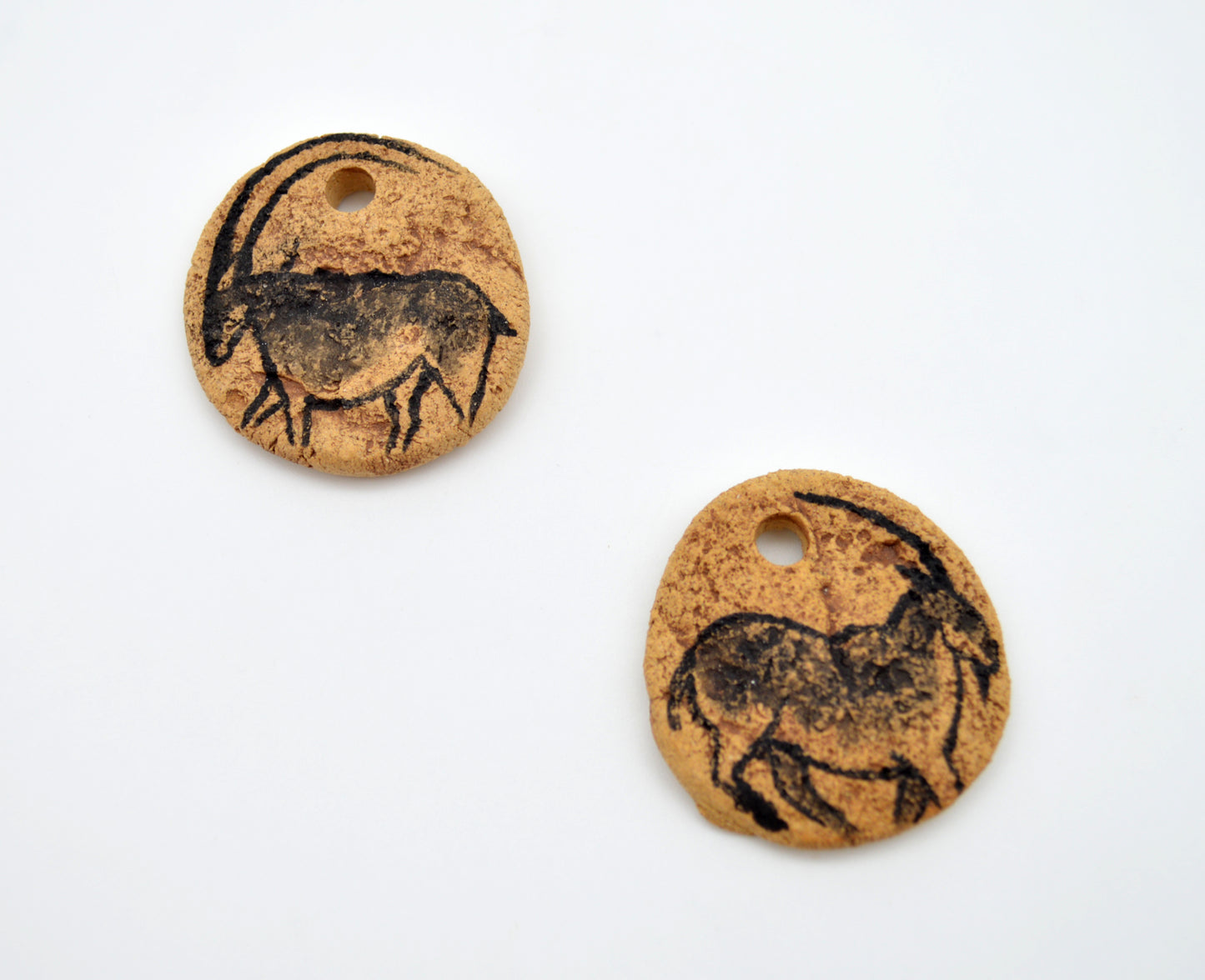 Cave Art Ibex Pendants