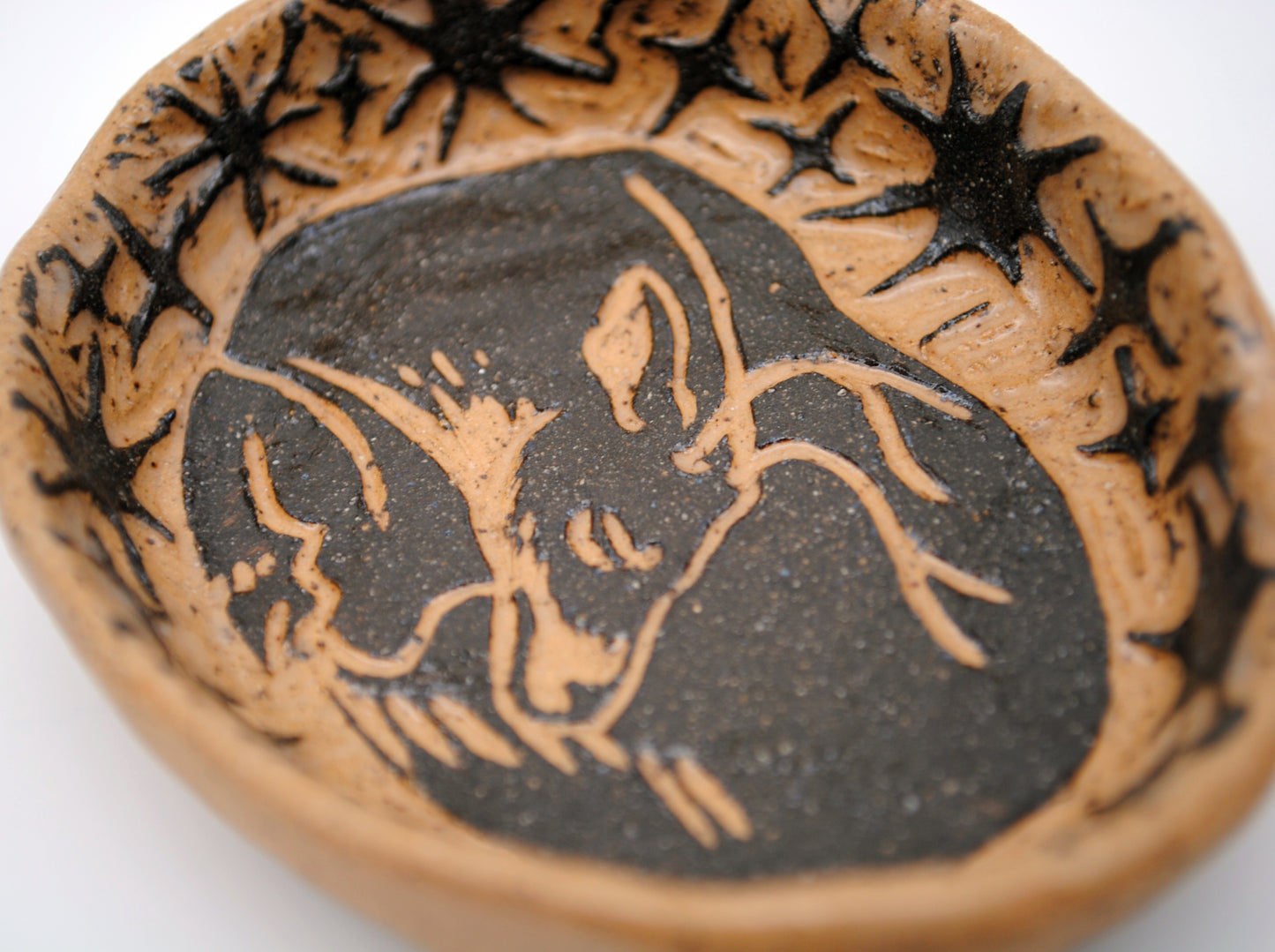 Sleeping Buck Trinket Dish