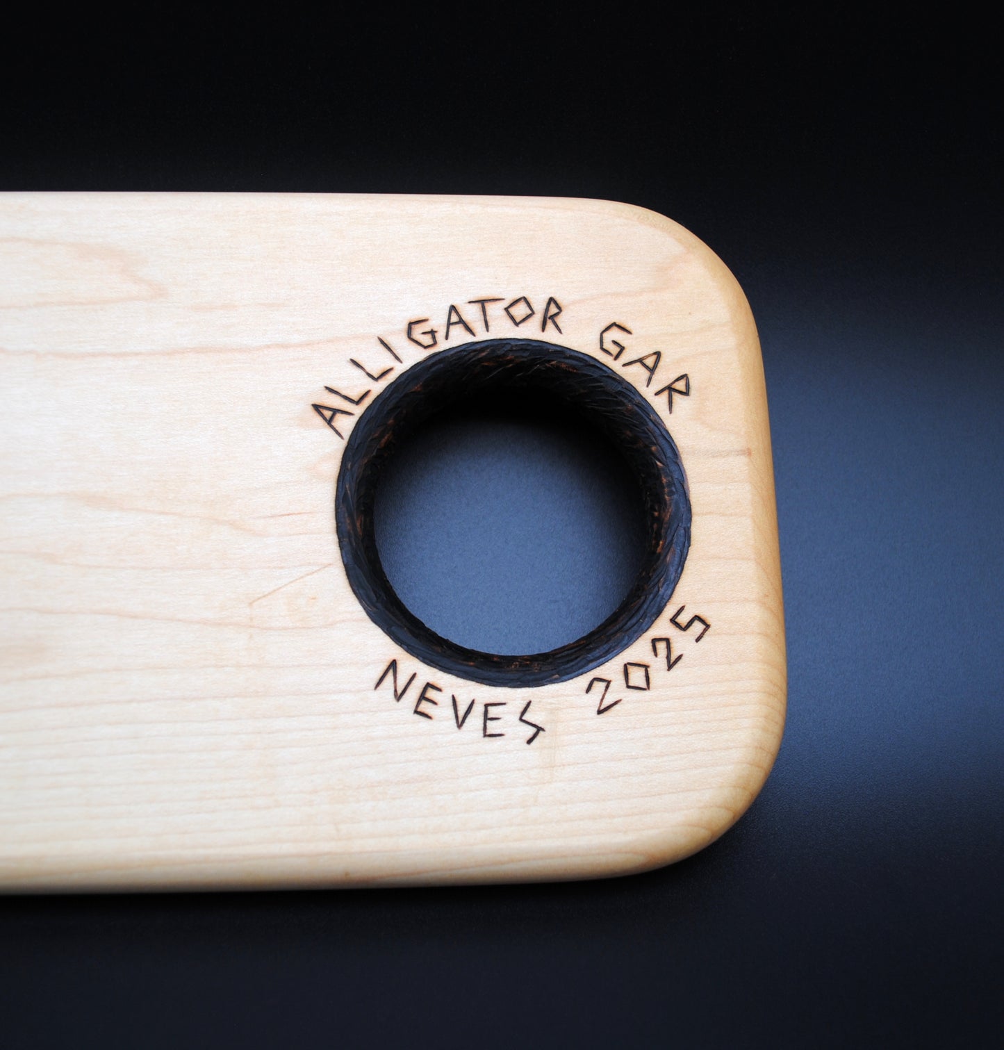 Alligator Gar Charcuterie Board