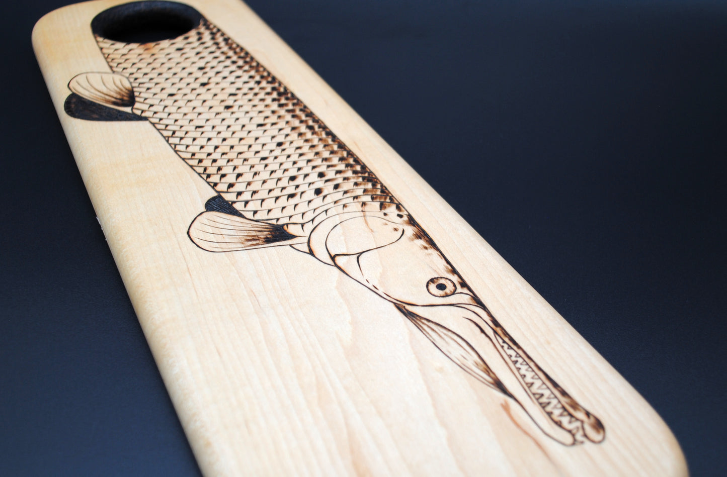 Alligator Gar Charcuterie Board