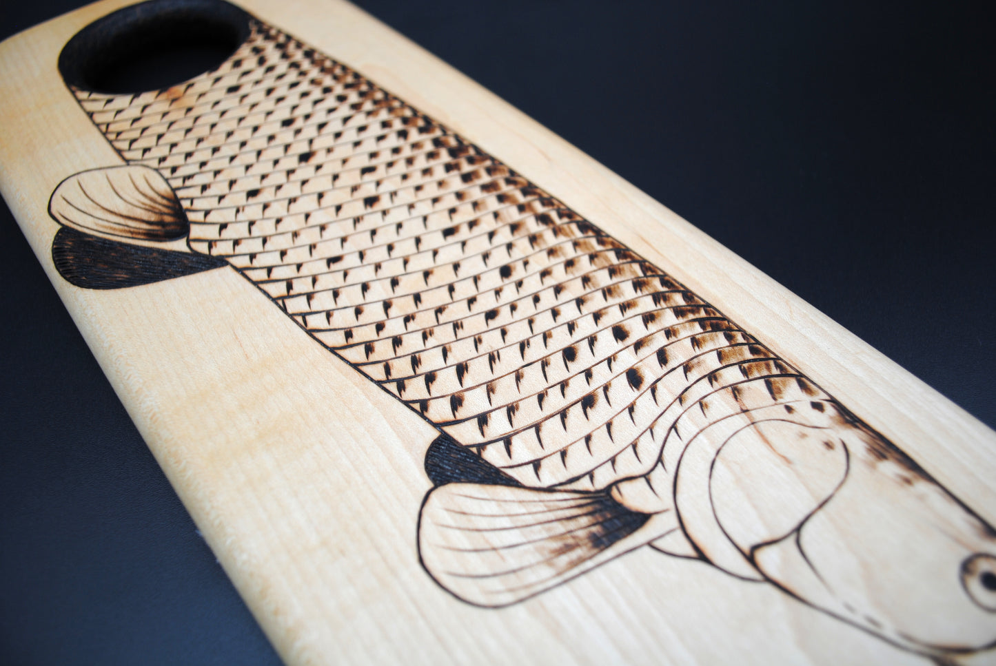 Alligator Gar Charcuterie Board