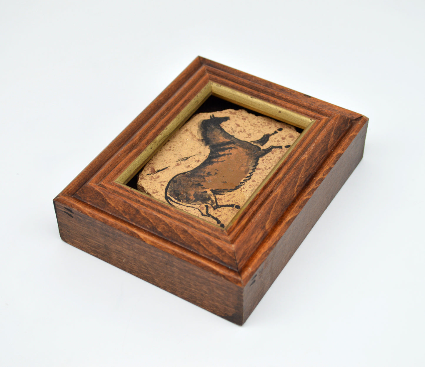 Horse Framed Cave Tile