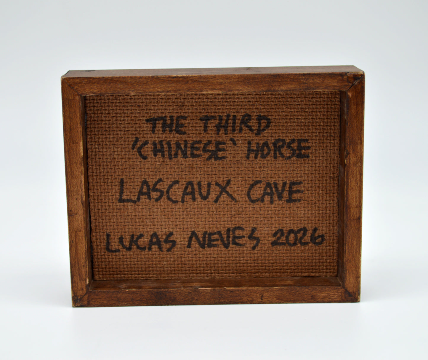 Horse Framed Cave Tile