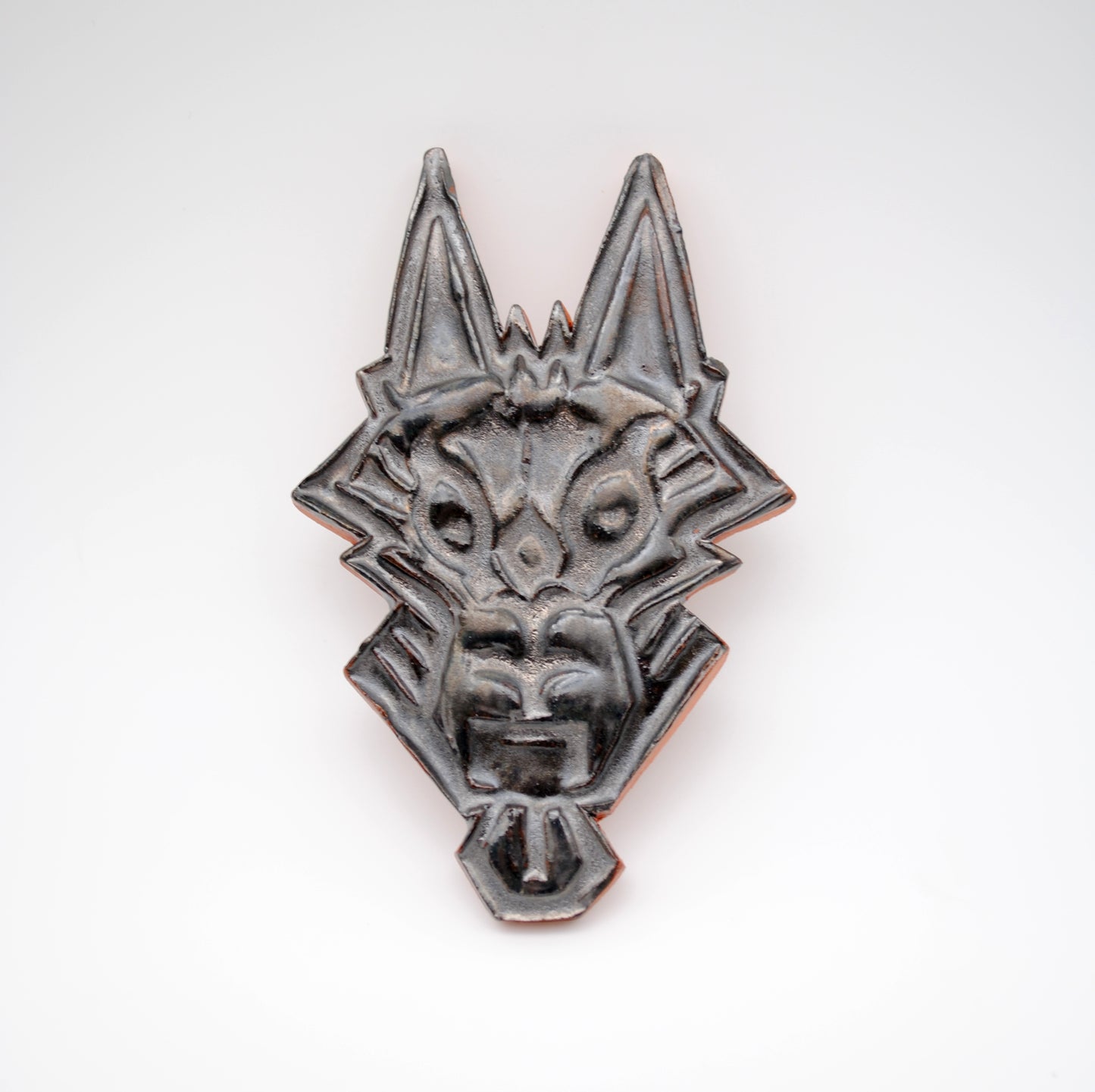 Metallic Dog Wall Tile