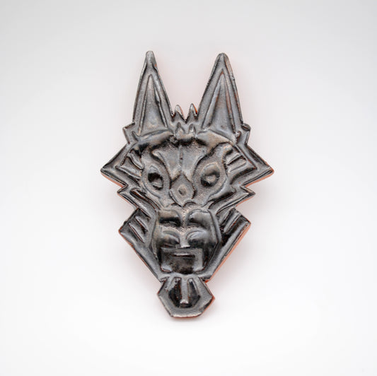 Metallic Dog Wall Tile