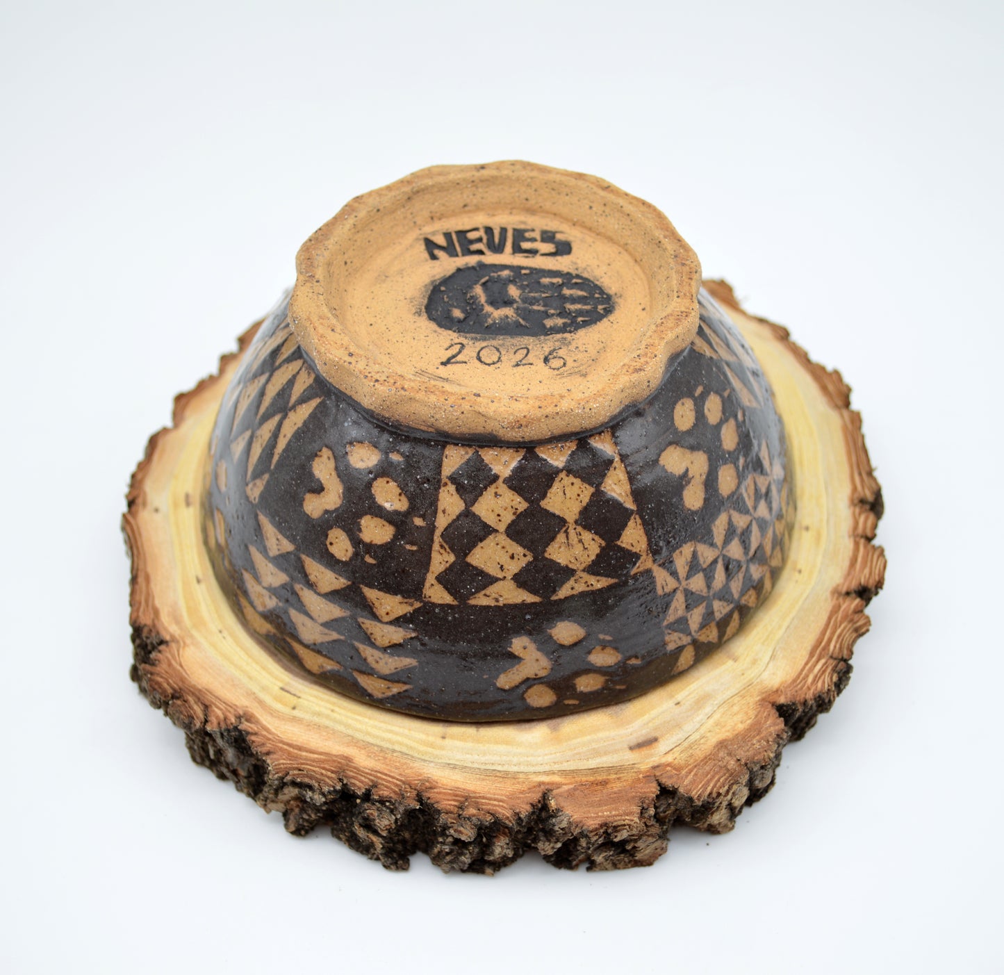 Wolf Tracks Quilt Bowl
