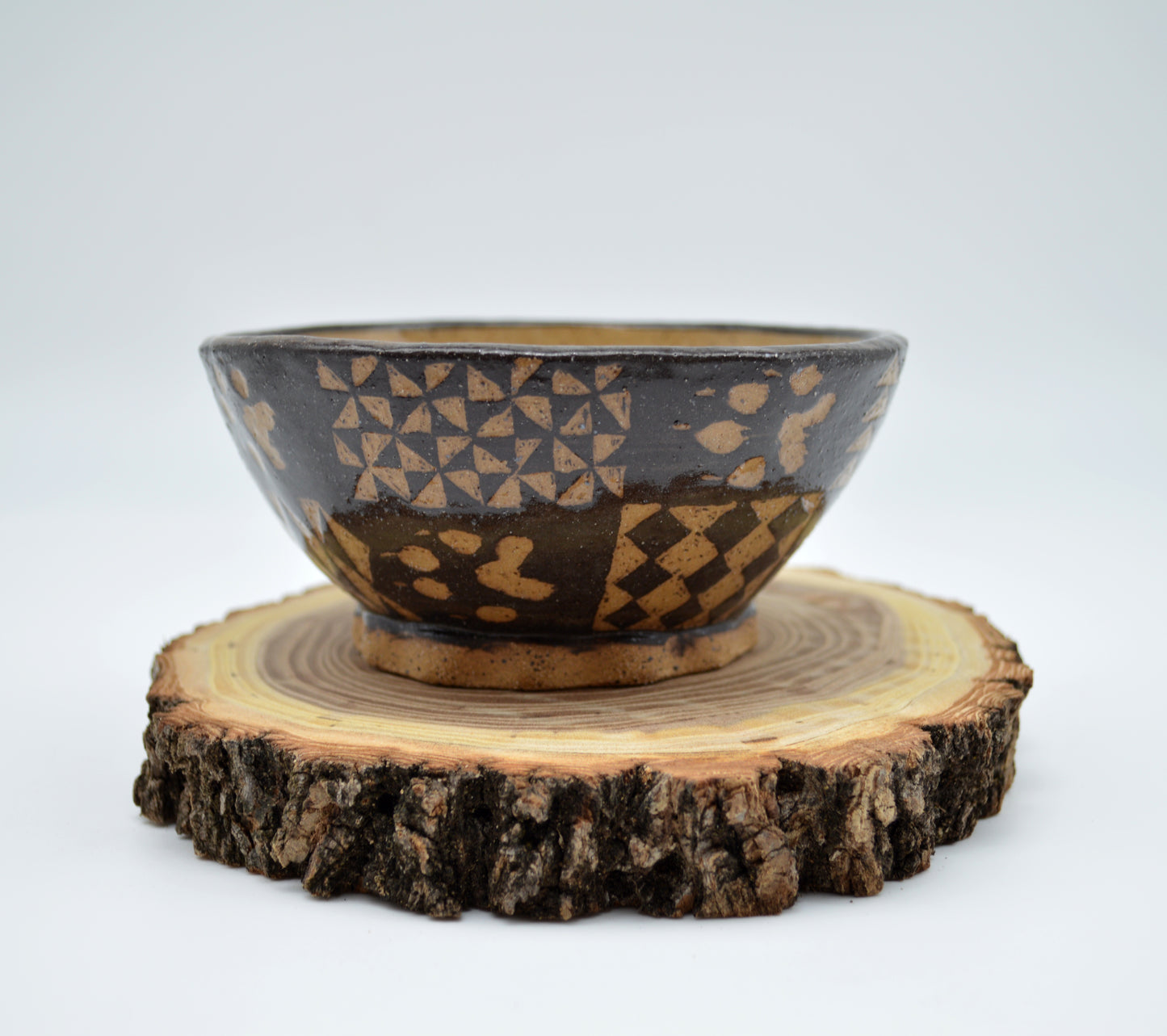 Wolf Tracks Quilt Bowl