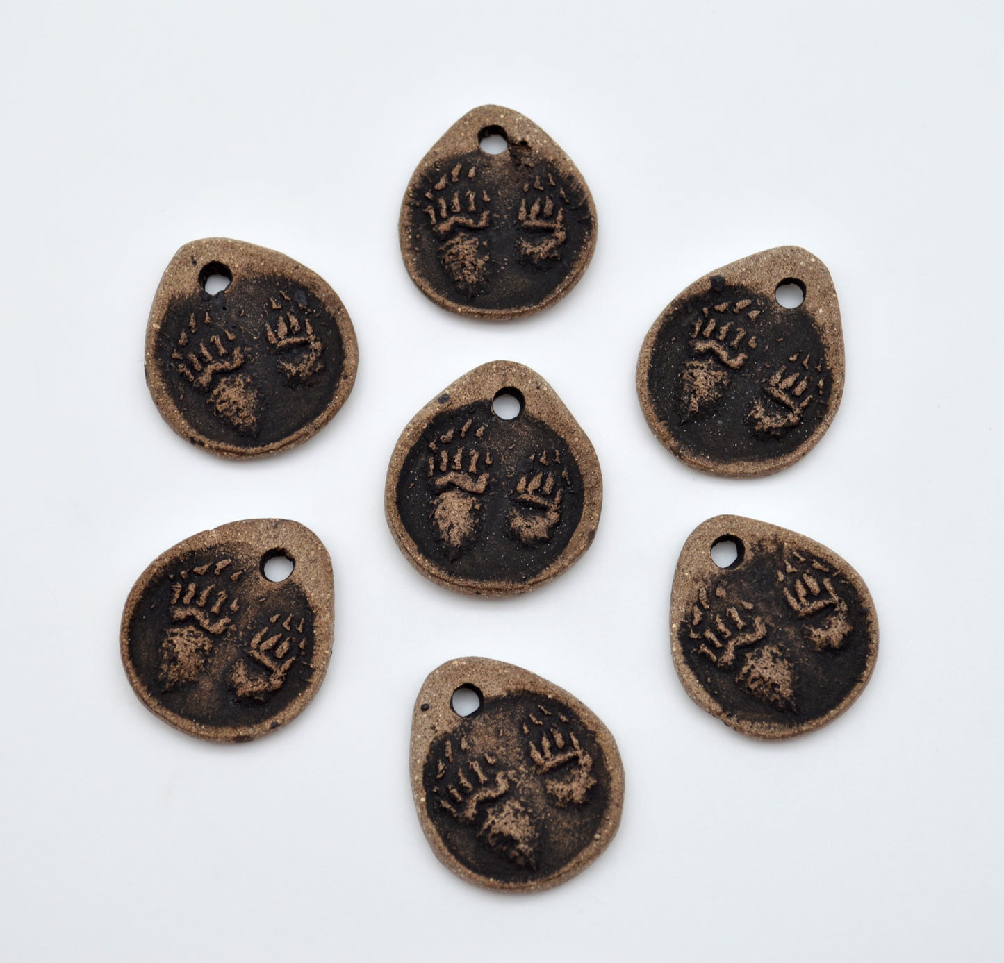 Porcupine Paw Pendant