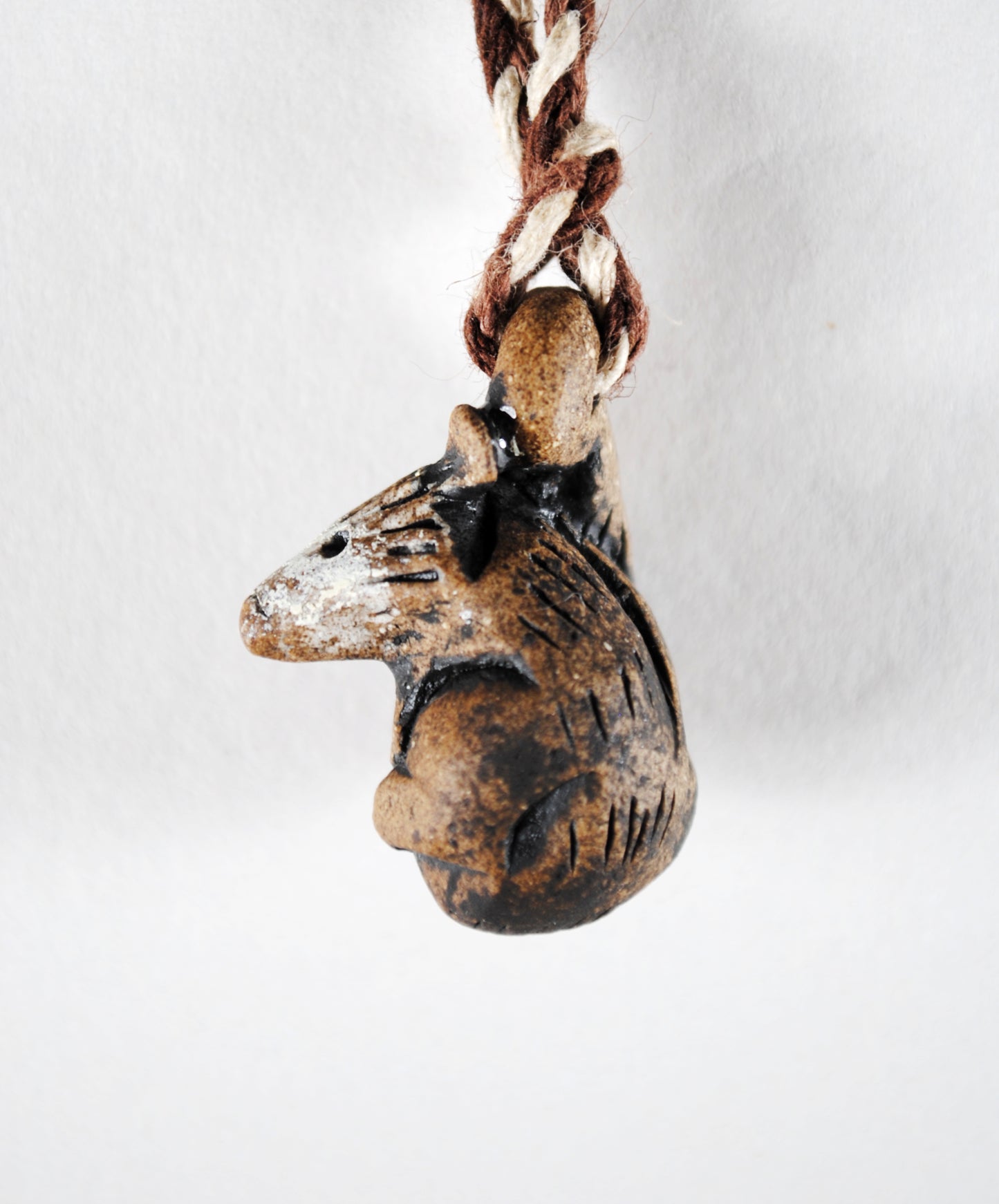 Hanging Opossum Pendant