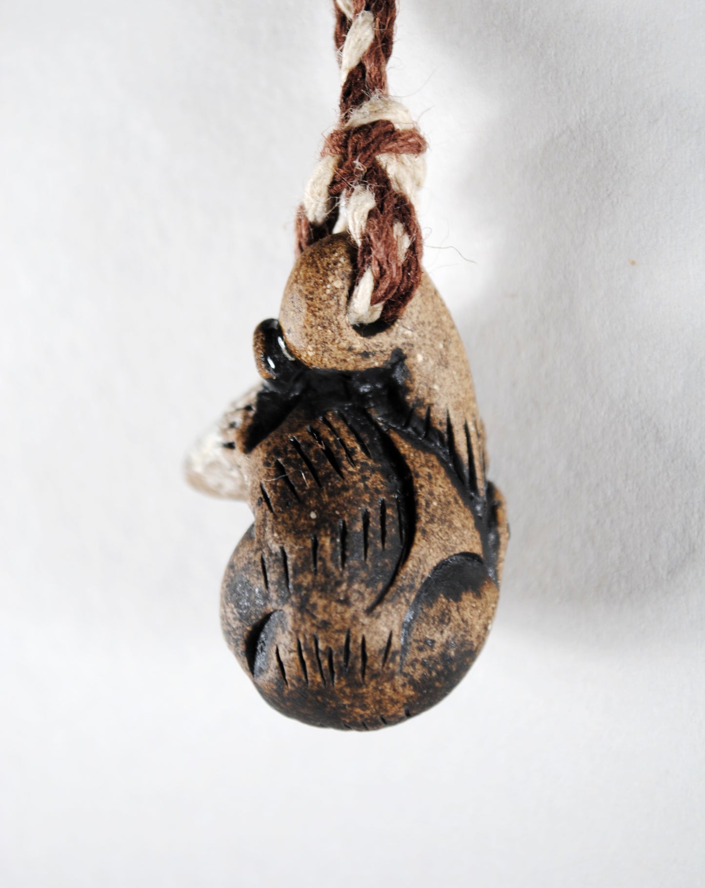 Hanging Opossum Pendant