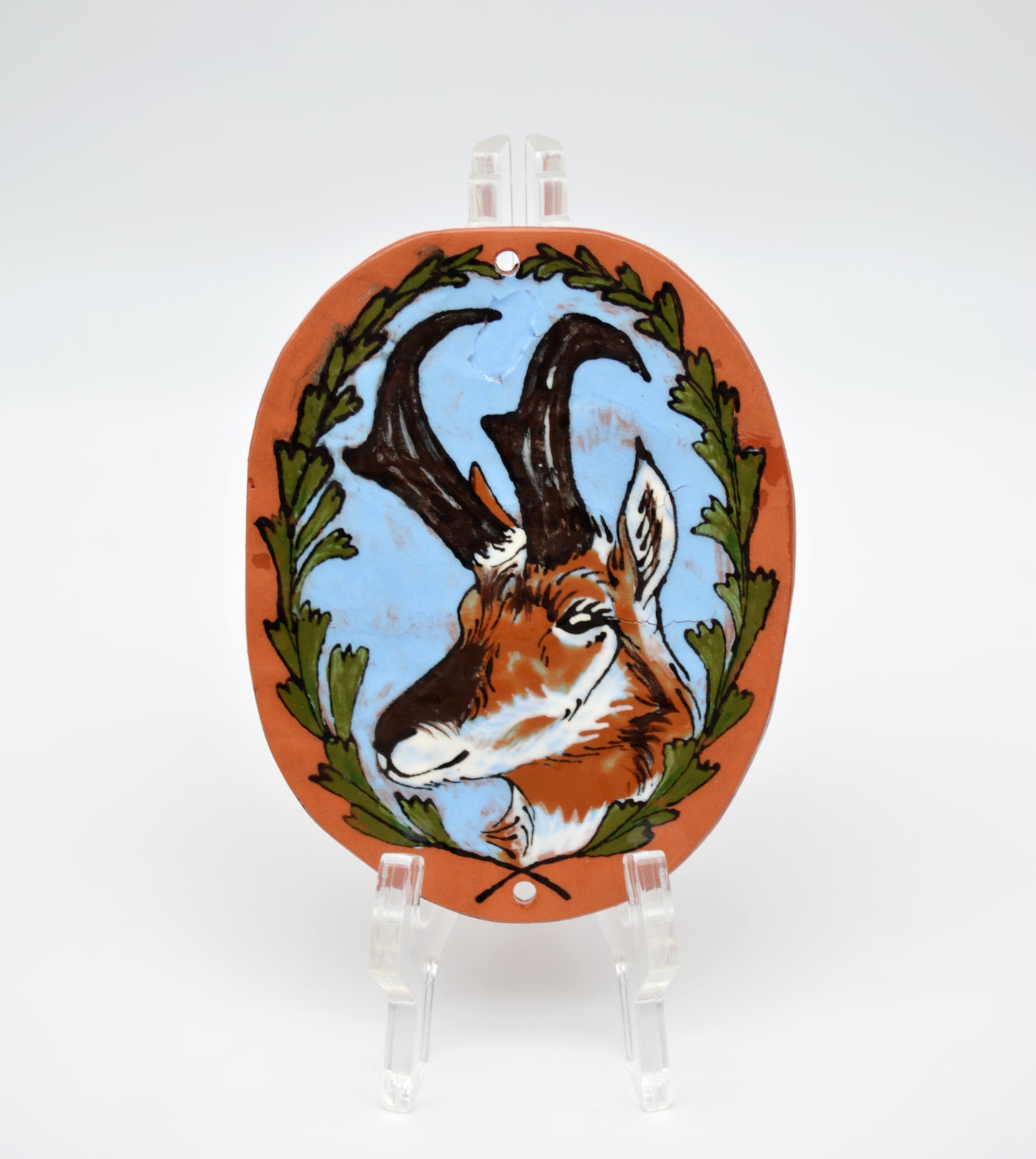 Pronghorn Portrait Wall Tile (SECOND)
