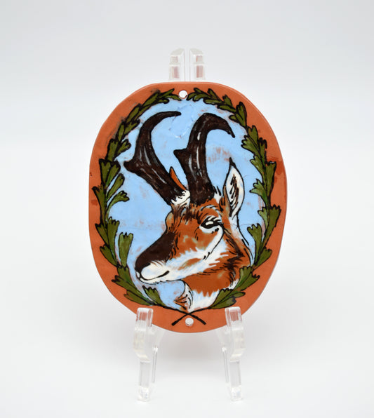 Pronghorn Portrait Wall Tile (SECOND)