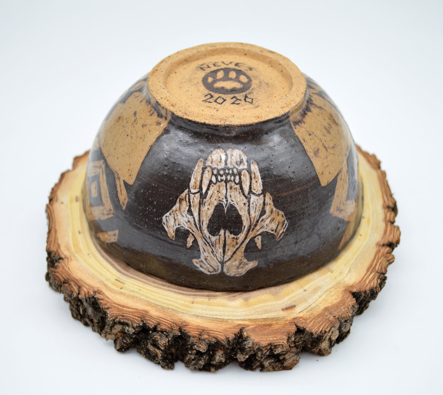 Mountain Lion Quilt Bowl