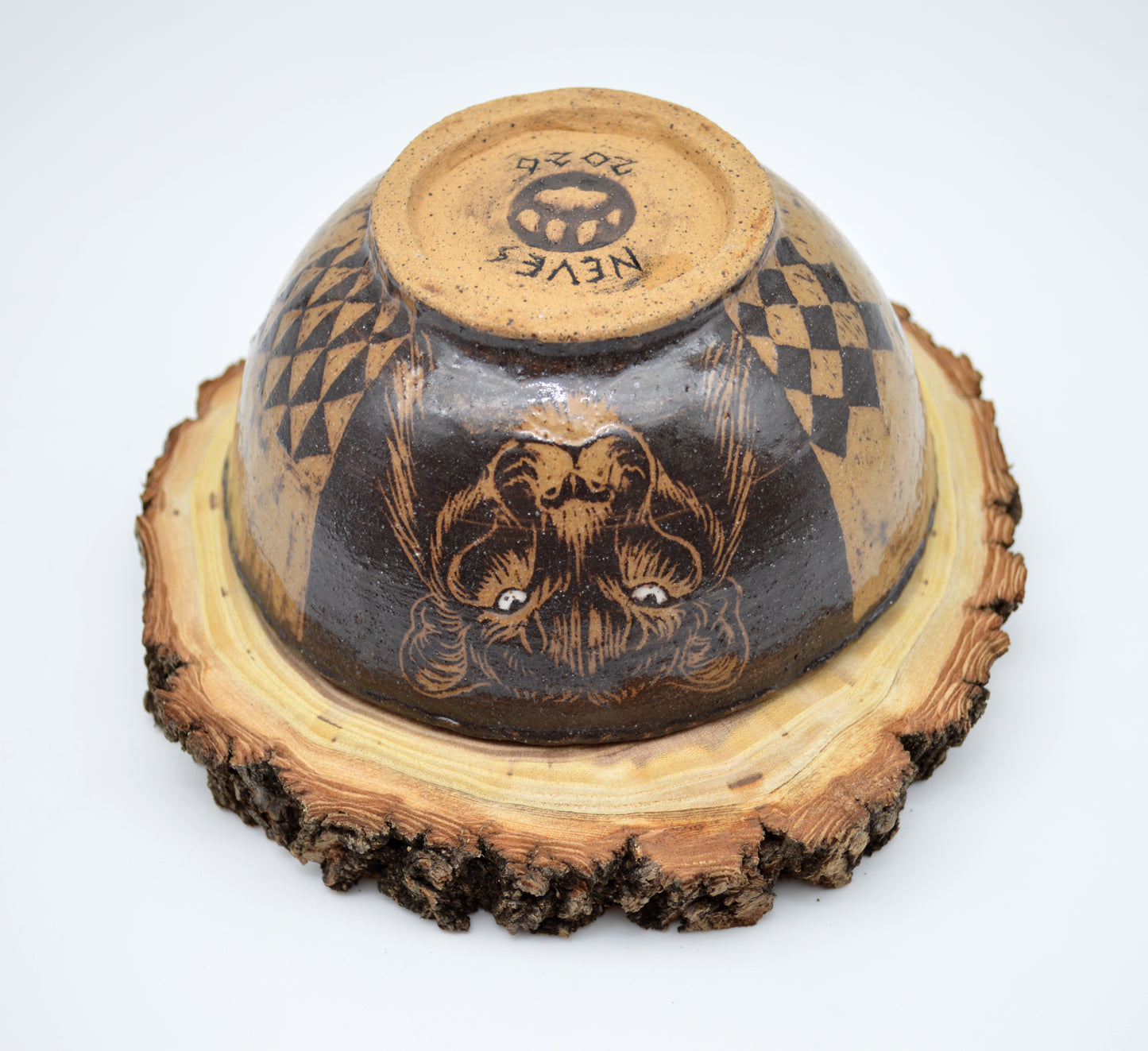 Mountain Lion Quilt Bowl