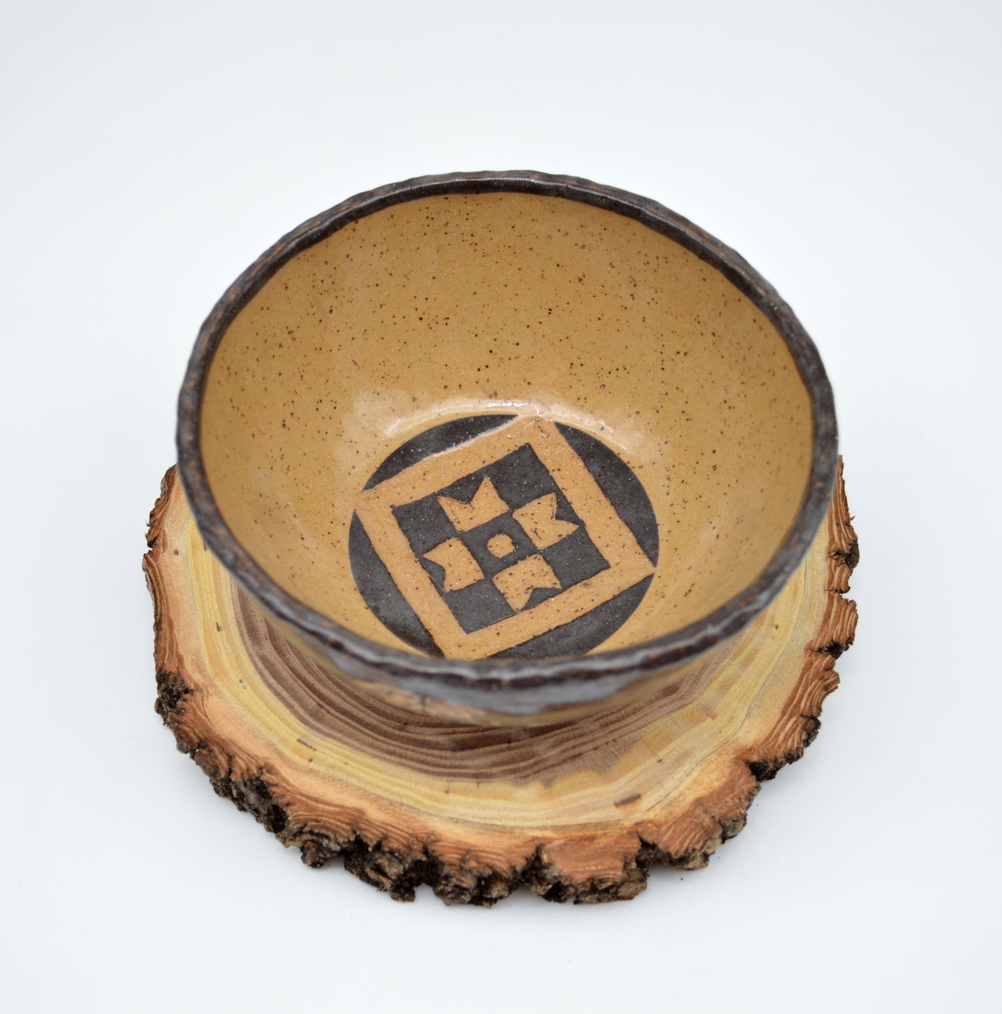 Mountain Lion Quilt Bowl