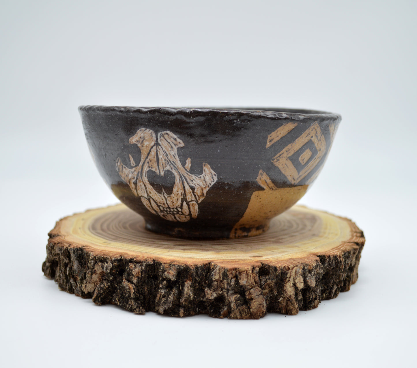 Mountain Lion Quilt Bowl