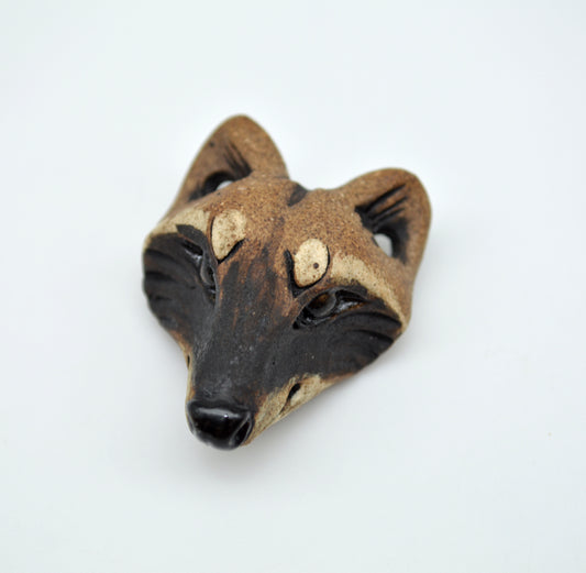 Raccoon Head Pendant
