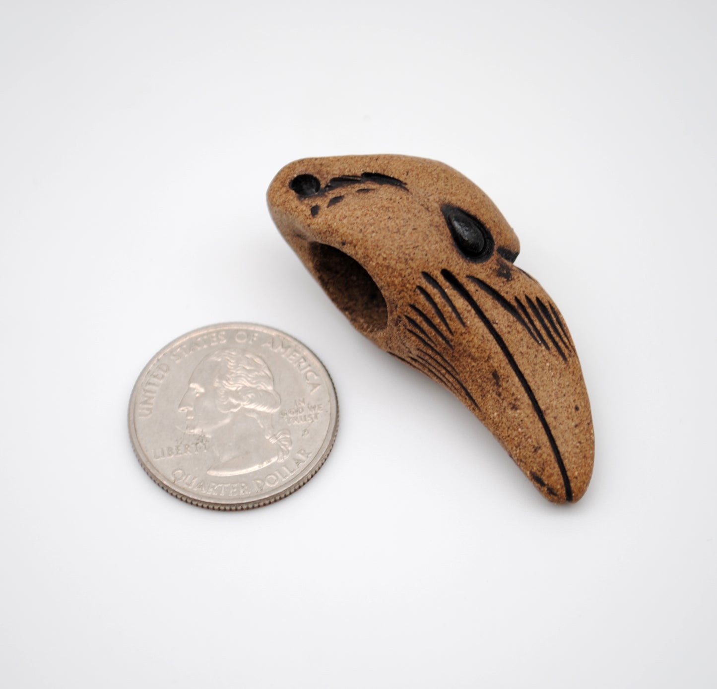 Raven Head Pendant