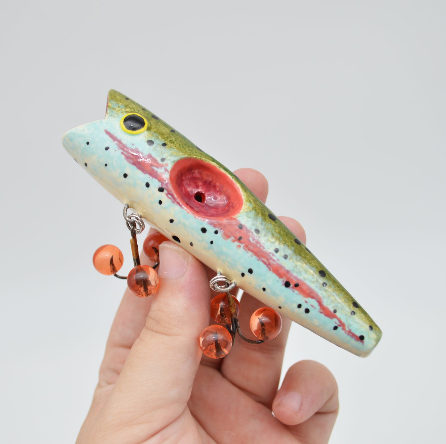 Rainbow Trout Lure Pipe