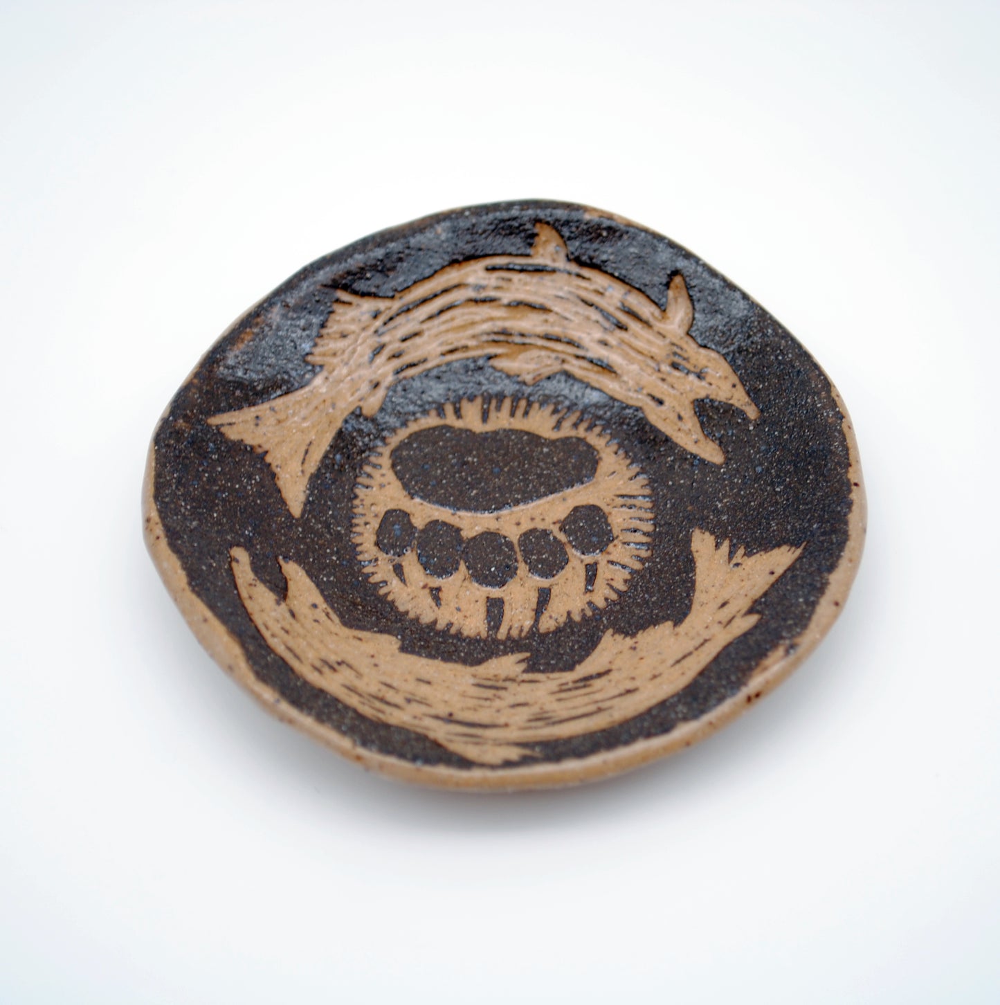 Bear & Salmon Trinket Dish