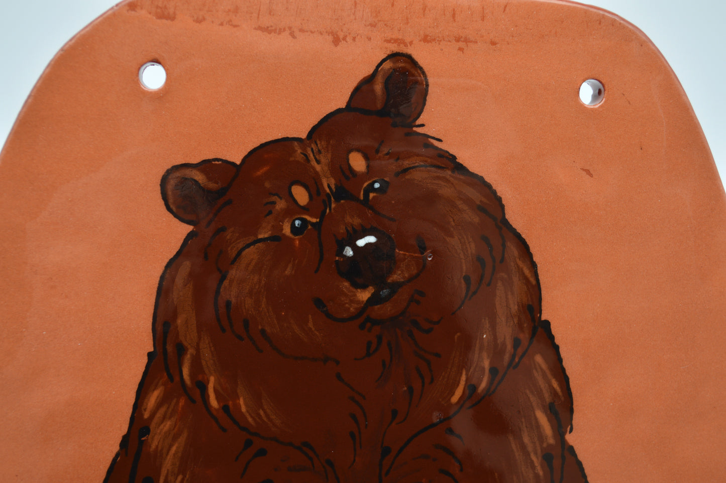 Sitting Grizzly Wall Tile
