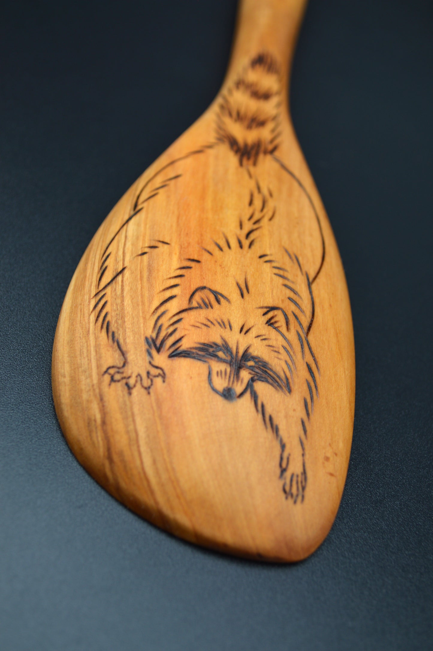 Olive Wood Critter Spoons