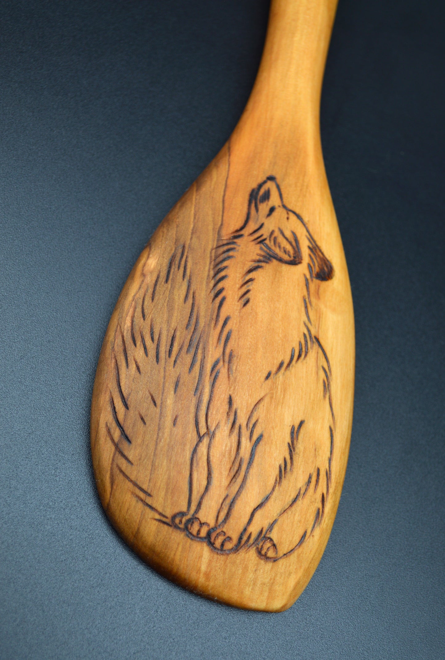 Olive Wood Critter Spoons